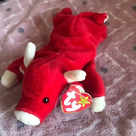 Rare 1995 Ty Original Beanie Snort - Picture 1 of 5